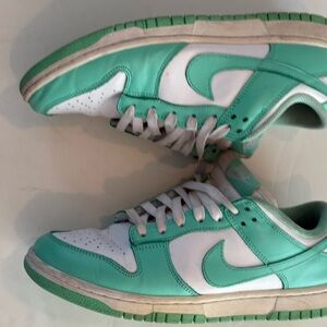 Green Nike Dunks